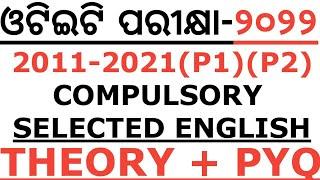 English Pedagogy in One-Shot by Laxmidhar Sir  OTET 2022-23 Exam I English Pedagogy theory with pyq