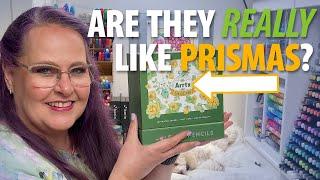 Best BUDGET FRIENDLY Colored Pencils? Arrtx Unboxing & Review