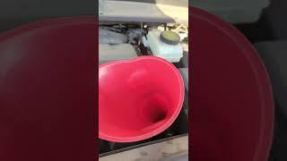 Nissan CVT Fluid change.