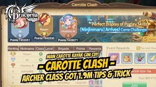 Archer Class got 1.9M Points at Carotte Event - Draconia Saga Sea #50