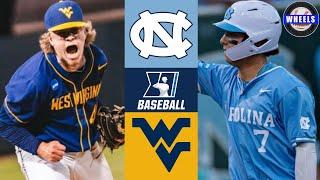 #4 North Carolina vs West Virginia  Supers G2  2024 College Baseball Highlights