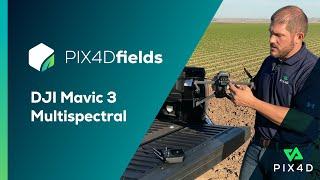 How to use DJI Mavic 3 Multispectral  PIX4Dfields in-field Tutorials