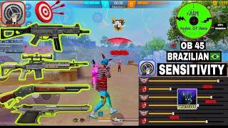 Free Fire Headshot setting 2024  Best Sensitivity Settings ️ Sensitivity + Hud Settings Free Fire