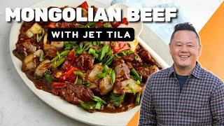 Jet Tilas Mongolian Beef  In the Kitchen with Jet Tila  Food Network