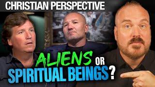 Tucker Carlson Discuss the Biblical Perspective on Aliens  Shawn Bolz Christian Perspective