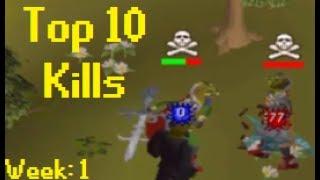 Ely Pk Top 10 Kills  Week 1  OSRS