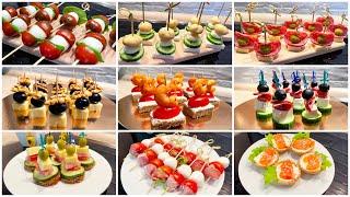 TOP 9 Schnelle Party-Snacks Leckere Fingerfood für Partys und Buffet in 5 Minuten