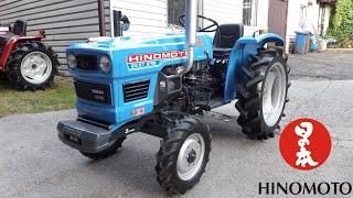 Hinomoto BEST E18 18KM Mini traktorek Japoński  Japanese compact tractor
