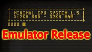 Play with the Minimal CPU System Emulator