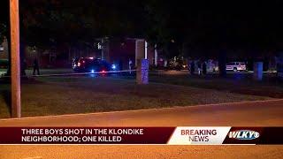 Triple shooting leaves one teen dead 2 others hurt in Klondike neighborhood