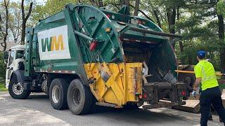 WM Mack LR McNeilus Rear Loader Garbage Truck