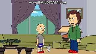 Classic Caillou Destroys Living RoomGrounded