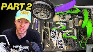 SOS I Need Your Help  1999 KX250 Splitfire Rebuild - Part 2