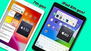 iPad 8th generation vs iPad 7th gen - Performance Test A10 vs A12