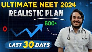 Last 1 Month REALISTIC NEET 2024 Plan by Dr Aman Tilak AIIMS  WATCH THIS to Boost Rank by 1000s