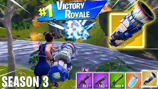 EVERYTHING *NEW* in Fortnite Chapter 4 SEASON 3 Gameplay Cybertron Cannon Kinetic Boomerang