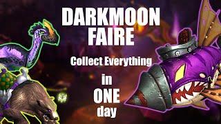 Buy EVERYTHING from Darkmoon Faire in ONE day WoW Guide