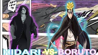 TBV CHAPTER 12 LEAK BORUTO VS HIDARI  TEACHER VS STUDENT WILL SARADA USE HER MANGEKYO NXT CHAPTER ?