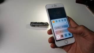 How to Turn ONOFF Flashlight with Shortcut  iPhone 6 & 6 Plus