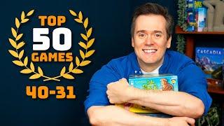 Top 50 Board Games of All Time - 40-31