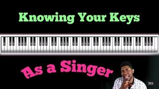 Knowing Your Keys  PIANO KNOWLEDGE FOR SINGERS Pt 1 -  Singing Lessons
