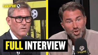 FULL Eddie Hearn vs Simon Jordan Interview ‘Peace Breaks Out’ After Heated Anthony Joshua Debate 