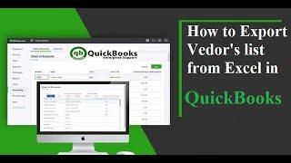 05-How to Export Vendor List from Excel Sheet in QuickBooks Desktop Urdu  Hindi