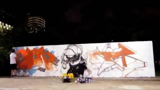 GRAFFITI VIDEO OF 123KLAN X CLOGTWO IN SINGAPORE