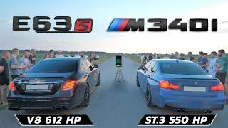 AMG E63s vs BMW M340i vs Audi TT st.2 + Mercedes CLA 45 A45 + Lexus IS350 vs Audi A4