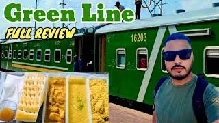 Green Line Train Review  Karachi To Lahore Pakistan Railway 2024