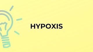 What is the meaning of the word HYPOXIS?