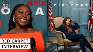 The Diplomat - Nana Mensah on Debora Cahns genius & working with Keri Russell & Rufus Sewell