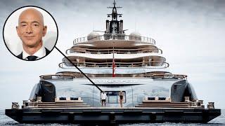 Inside Jeff Bezos’ $1 Billion Fleet of Luxury Superyachts