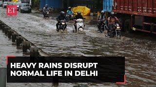 Delhi rains Normal life thrown out of gear as NCR inundated in flash flood post heavy rainfall