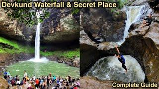 Devkund Waterfall  Secret Place Near Devkund  Devkund Waterfall Trek  Secret Place In Tamhinighat