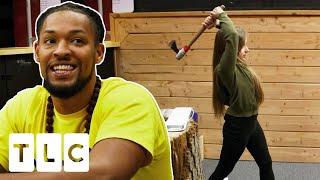 Shauna Goes Axe-Throwing On A Blind Date  I Am Shauna Rae