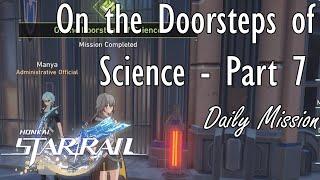 Honkai Star Rail - Ministry of Education Quiz Part 7 DAILY MISSION On the Doorstep of Science