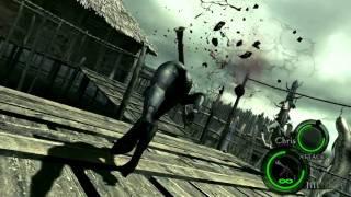 Resident Evil 5 - Jill Valentines Flip Kick in Slomotion Battlesuit