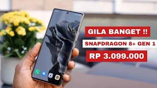 RAJA HP 3 JUTAAN NGAMUK SNAPDRAGON 8+ Gen 1 Ram 12256 GB 200 MP - HP 3 JUTA TERBAIK AWAL 2024