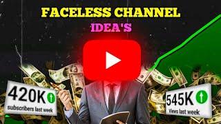 Dont Miss These Top 5 Faceless ChannelsYoutube niches