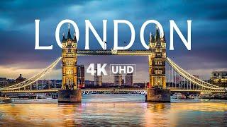 LONDON 4K Video Ultra HD With Soft Piano Music - 60 FPS - 4K Nature Film