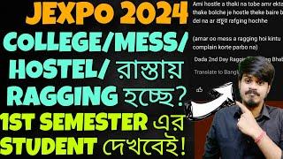 Jexpo 2024 Polytechnic Ragging Jexpo 2024 1st Semester Diploma 1st Semester Youth Hub Education