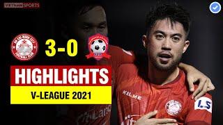 Highlights TPHCM vs Hải Phòng  Lee NguyễnSầm Đức ghi siêu phẩm để đời - Bùi Tiến Dũng kiến tạo 80m