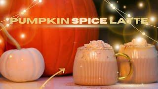 Pumpkin Spice Latte How to Make Recipe  Fall Cocktails