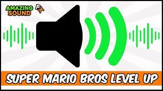 Super Mario Bros Level Up - Sound Effect For Editing