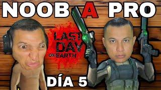 DE NOOB A PRO -  DIA 5 - BUNKER ALFA ? - LAST DAY ON EARTH