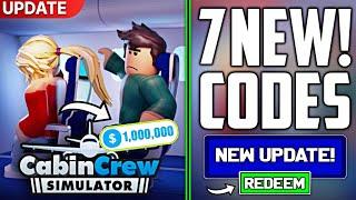 ALL NEWCABIN CREW simulator ROBLOX CODES 2024 - CABIN CREW SIMULATOR CODES 2024