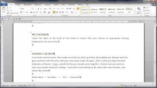 Video Tip Paragraph Marks in Microsoft Word 2010