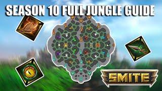 Season 10 Full Jungle Guide w Starts + Full Game  SMITE Conquest