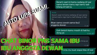 CHAT WA BINOR PNS ANGGOTA DEWAN  DPRD cerpen romantis terbaru 2022